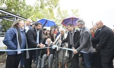 Kicillof inauguró un espacio para la memoria en el ex centro clandestino “La Cacha”